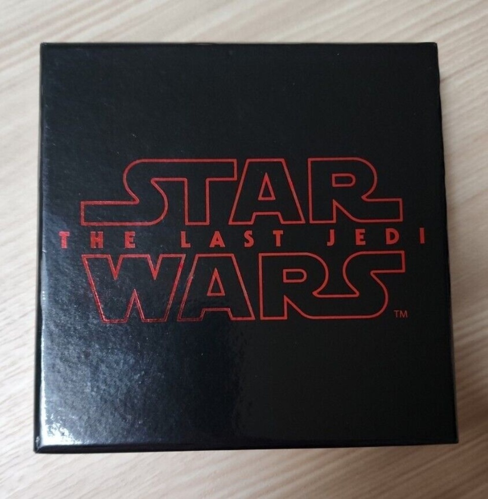 Disney Star Wars BB-8 Rebel Logo Jumbo 3.5” Pin The Last Jedi LE 1000 New - Picture 2 of 2